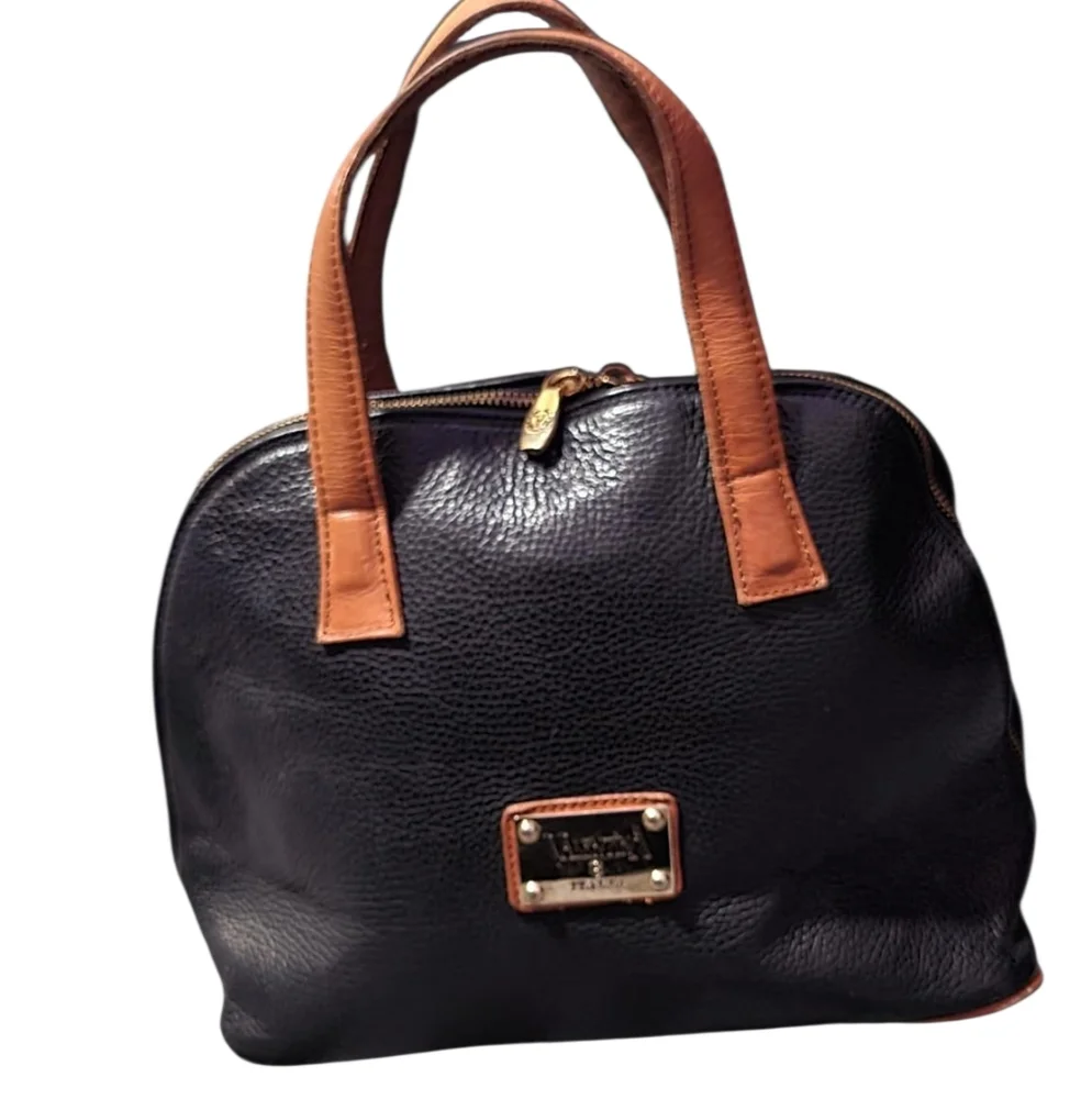 Valentina Leather Top Handle Satchel